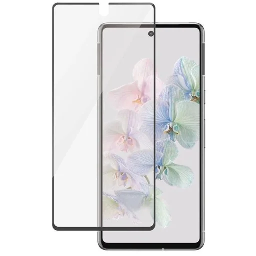 PanzerGlass Ultra-Wide Fit Antibakteriális Edzett Üveg Google Pixel 7 - fekete kerettel üvegfólia - 2