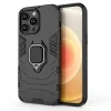 Ring Armor tok iPhone 14 Pro Max páncélozott tok mágneses tartó gyűrű fekete thumbnail