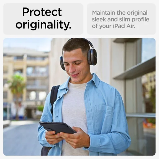  iPad Air 13" 2024-2026 Fekete Spigen Ultra Hybrid Pro tok - 12