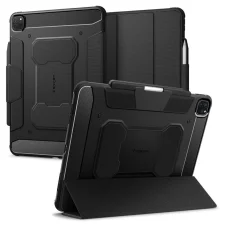  iPad Pro 13" 2024 Fekete Spigen Rugged Armor Pro fliptok