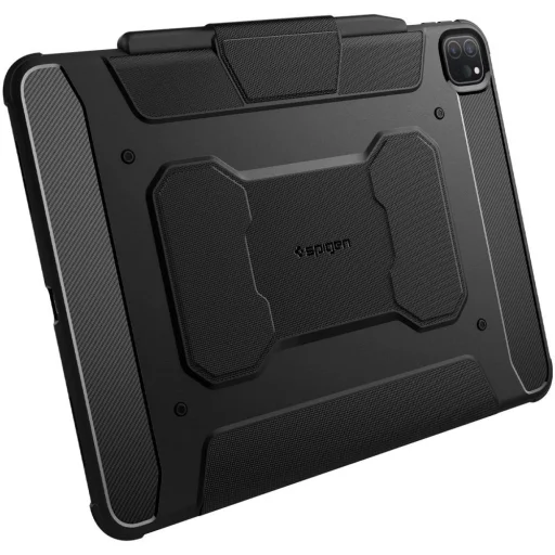  iPad Pro 13" 2024 Fekete Spigen Rugged Armor Pro fliptok - 6