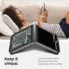 Samsung Galaxy Z Flip 6 tmavosivé (vzor Zero One) puzdro Spigen Airskin thumbnail