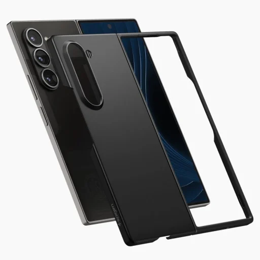Čierne puzdro Spigen Airskin pre Samsung Galaxy Z Fold 6 - 6