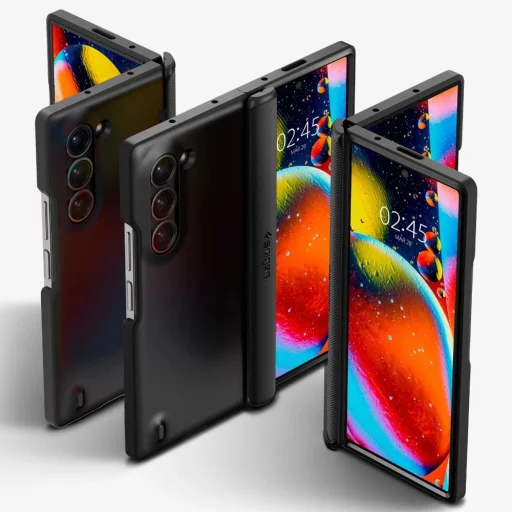  Samsung Galaxy Z Fold 6 Fekete Spigen Slim Armor Pro tok - 9