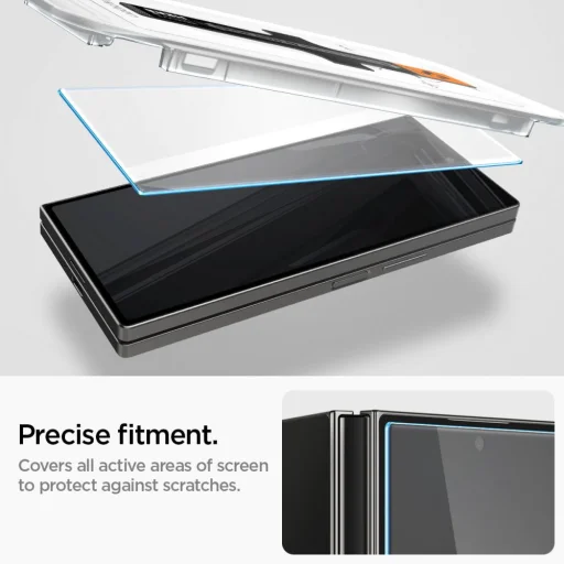 Spigen Glas.tR EZ Fit edzett üveg Samsung Galaxy Z Fold 6 - 2 db üvegfólia - 11