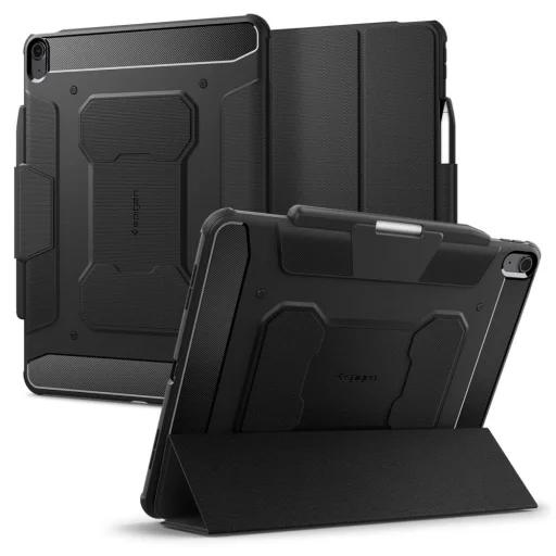  iPad Air 13" 2024 Fekete Spigen Rugged Armor Pro tok - 1