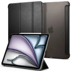 Apple iPad Air 13" 2024-2026 čierne flipové puzdro Spigen Smart Fold