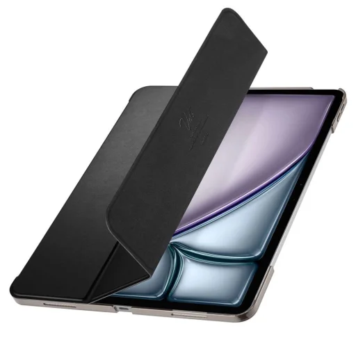 Apple iPad Air 13" 2024-2026 čierne flipové puzdro Spigen Smart Fold - 7