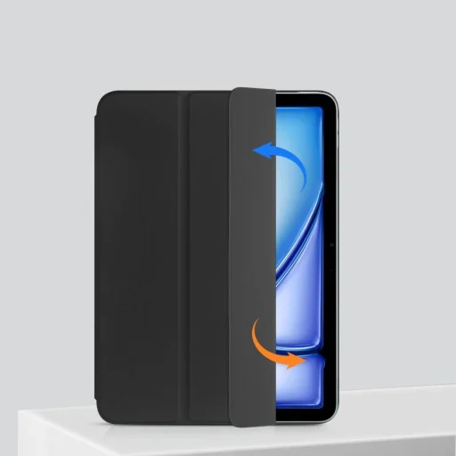 Tech-Protect SmartCase Magnetic iPad Air 10.9" 2020-2022 / 11" 2024 - fekete fliptok - 3