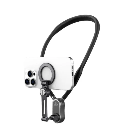 TECH-PROTECT AC100 Mágneses MagSafe Nyaktartó, fekete - 2