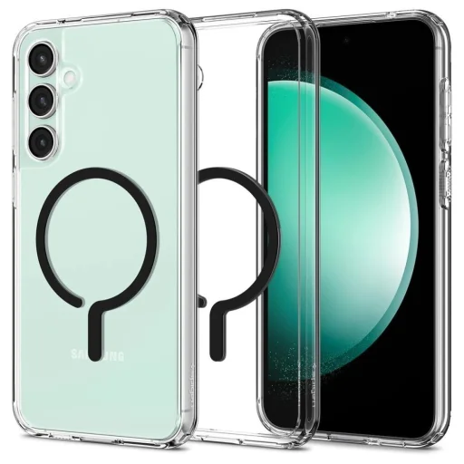  Galaxy S23 FE Fekete Spigen Ultra Hybrid OneTap Ring MagSafe tok - 1