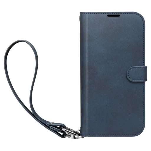  iPhone 15 Pro sötétkék Spigen Wallet S Pro tok - 2