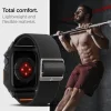  Apple Watch 4 / 5 / 6 / 7 / 8 / 9 / SE (44 / 45 mm) Spigen Lite Fit Pro tok pánttal - matt fekete thumbnail