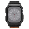  Apple Watch 4 / 5 / 6 / 7 / 8 / 9 / SE (44 / 45 mm) Spigen Lite Fit Pro tok pánttal - matt fekete thumbnail