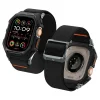  Apple Watch Ultra 1 / 2 / 3 (49 mm) matt fekete Spigen Lite Fit Pro tok szíjjal - 9