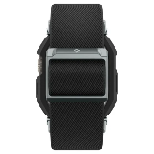  Apple Watch Ultra 1 / 2 / 3 (49 mm) matt fekete Spigen Lite Fit Pro tok szíjjal - 5
