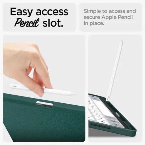  iPad Air 13" 2024-2026 Zöld Spigen Urban Fit tok - 16