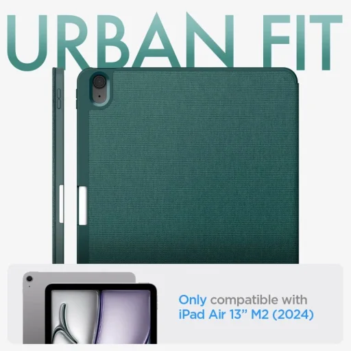  iPad Air 13" 2024-2026 Zöld Spigen Urban Fit tok - 17