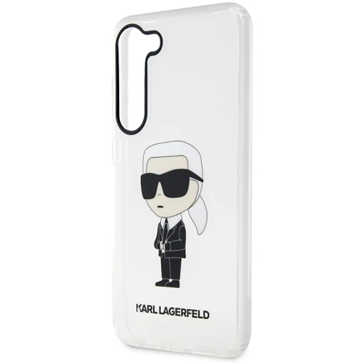Eredeti Pouch KARL LAGERFELD Ikonik Karl Lagerfeld KLHCS23SHNIKTCT Samsung Galaxy S23 átlátszó tok - 6