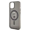  iPhone 14/15 fekete Eredeti tok KARL LAGERFELD hardcase IML Ikonik Magsafe KLHMP14SHFCKNOK thumbnail