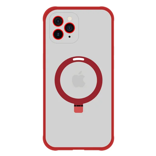 Tel Protect Mágikus Magsafe Állványos Tok iPhone 11 Pro piros - 2