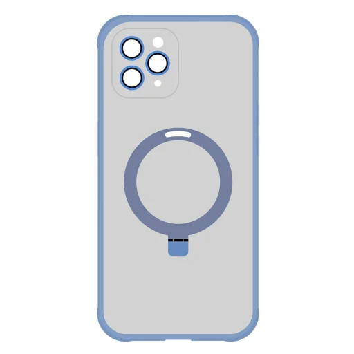 Tel Protect Magical Magsafe Stand tok iPhone 11 Pro kék - 4