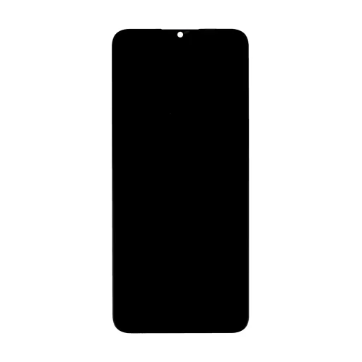 LCD kijelző Samsung Galaxy A03S fekete SVC Prémium minőség - 1