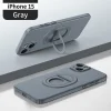 Tel Protect Magnetic Elipse tok iPhone 15 szürke thumbnail