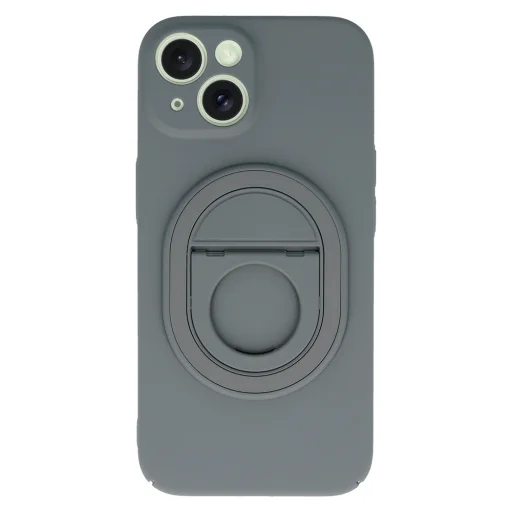 Tel Protect Magnetic Elipse tok iPhone 15 Plus szürke - 2