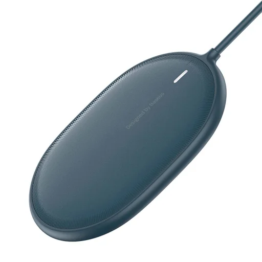 Baseus indukciós töltő LIGHT mágneses iPhone 12 Type C kábellel (WXQJ-03) Kék - 2