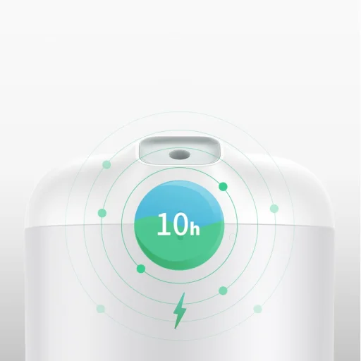 Baseus Elephant 2in1 párásító készülék és LED lámpa fehér (DHXX-02) - 8