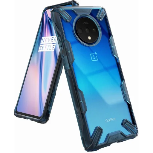Ringke Fusion X OnePlus 7T tok space blue színben - 1