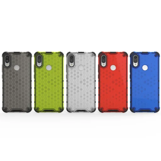 Honeycomb armor TPU tok Xiaomi Note Redmi Note 7 kék - 5