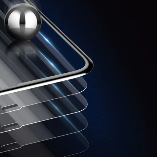 Dux Ducis 9H kijelzővédő üvegfólia iPhone 11/ XR fekete - 3