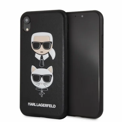Karl Lagerfeld Iconic iPhone XR tok fekete - 1