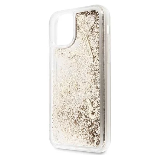 Guess Liquid Glitter iPhone 11 Pro arany PC tok - 2