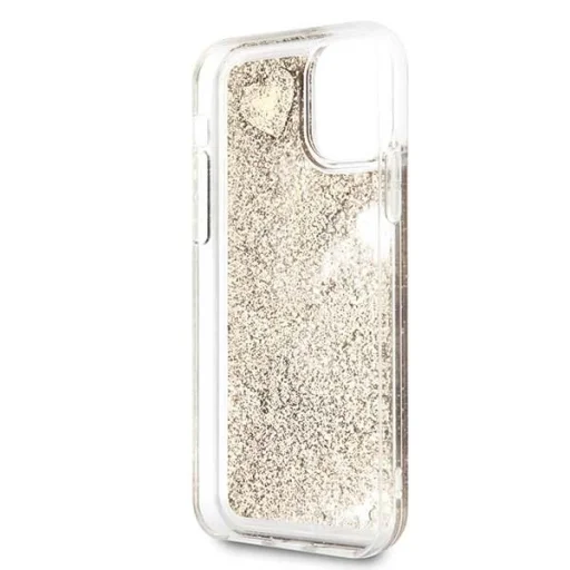 Guess Liquid Glitter iPhone 11 Pro arany PC tok - 5