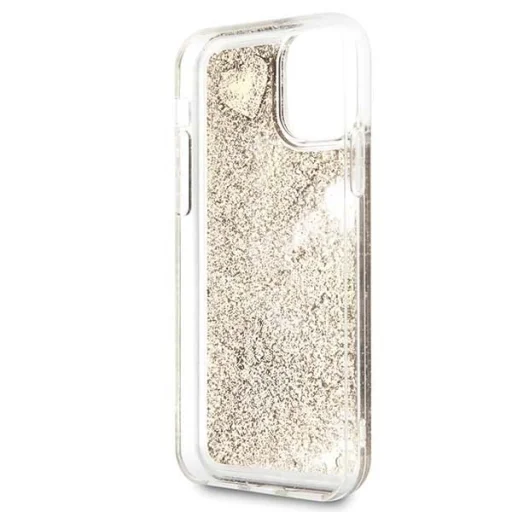 iPhone 11 Guess Liquid Glitter arany PC tok - 3