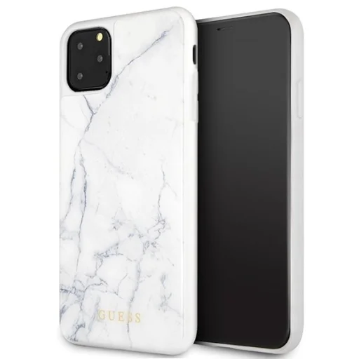 Guess iPhone 11 Pro Max tok fehér márvány mintázattal - 1