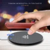 BeeGeek B01B vezeték nélküli töltő 10W, QI gyorstöltő fekete, wireless vezetéknélküli töltő thumbnail