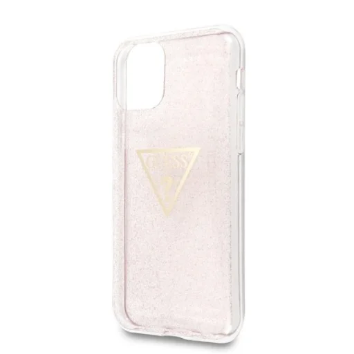 Guess Glitter Triangle tok iPhone 11 Pro pink (GUHCN58SGTLPI) - 4