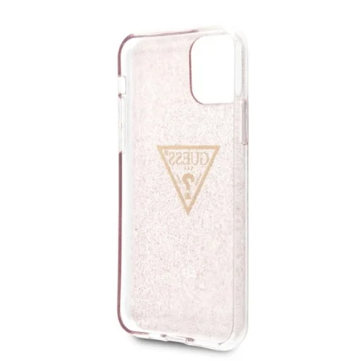 Guess Glitter Triangle tok iPhone 11 Pro pink (GUHCN58SGTLPI) - 6