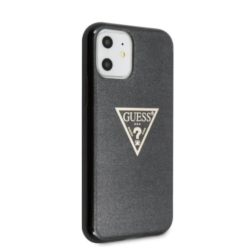 Guess Glitter Triangle tok iPhone 11 fekete (GUHCN61SGTLBK) - 4