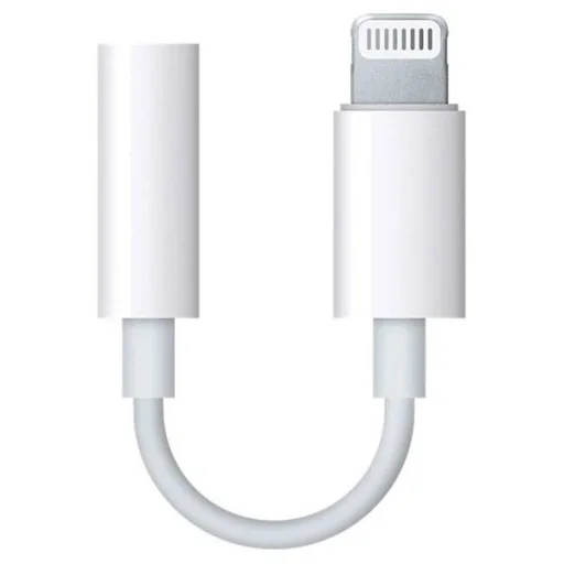 Apple 3.5mm Jack / Lightning adapter iPhone fehér gyári MMX62ZM/AA1749 - 2