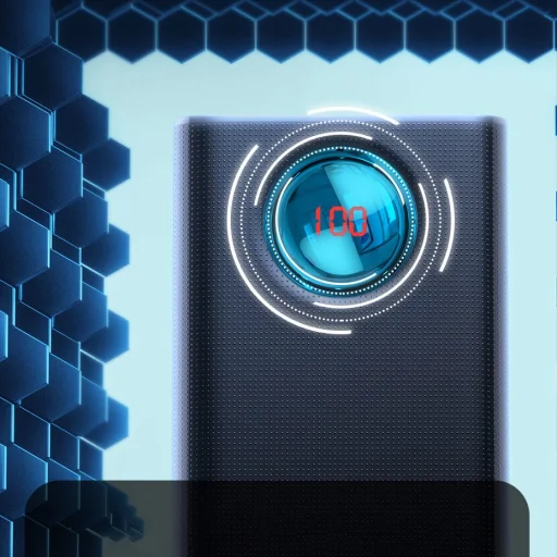 Baseus Ambilight 30000 mAh power bank 33W PD3.0 QC3.0 4x USB / 1x USB Type C fekete (PPLG-01) - 15