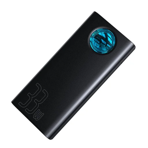 Baseus Ambilight 30000 mAh power bank 33W PD3.0 QC3.0 4x USB / 1x USB Type C fekete (PPLG-01) - 3