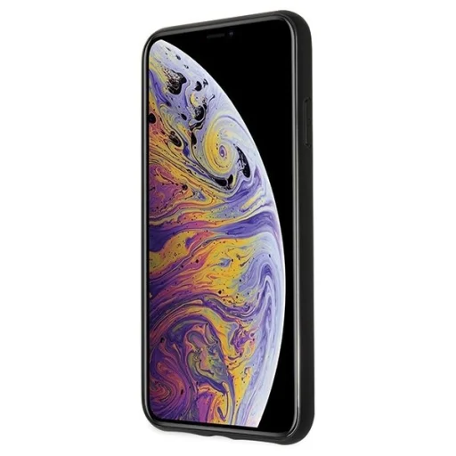 Guess Dupla rétegű flitteres tok iPhone XS MAX fekete - 6