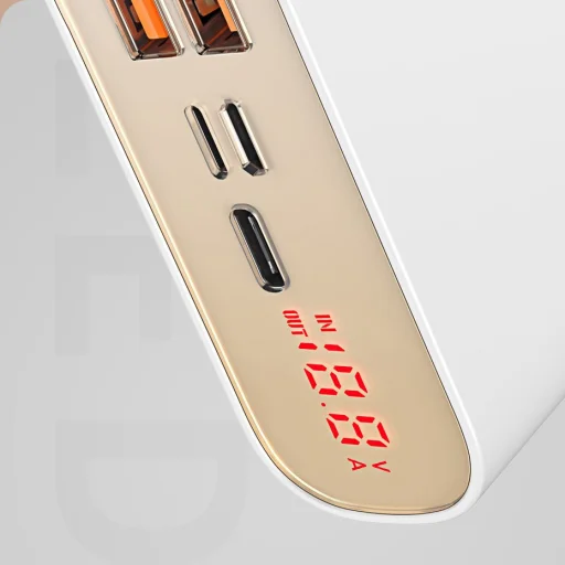 Baseus 20000 mAh power bank 22,5W gyorstöltéssel PD3.0 QC3.0 SCP FCP 2x USB + USB Type C fekete - 14