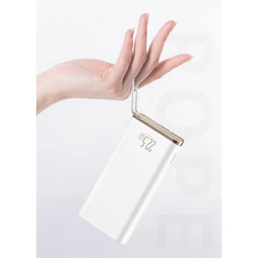 Baseus 20000 mAh power bank 22,5W gyorstöltéssel PD3.0 QC3.0 SCP FCP 2x USB + USB Type C fekete - 15