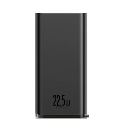 Baseus 20000 mAh power bank 22,5W gyorstöltéssel PD3.0 QC3.0 SCP FCP 2x USB + USB Type C fekete - 4